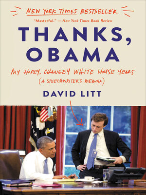 cover image of Thanks, Obama